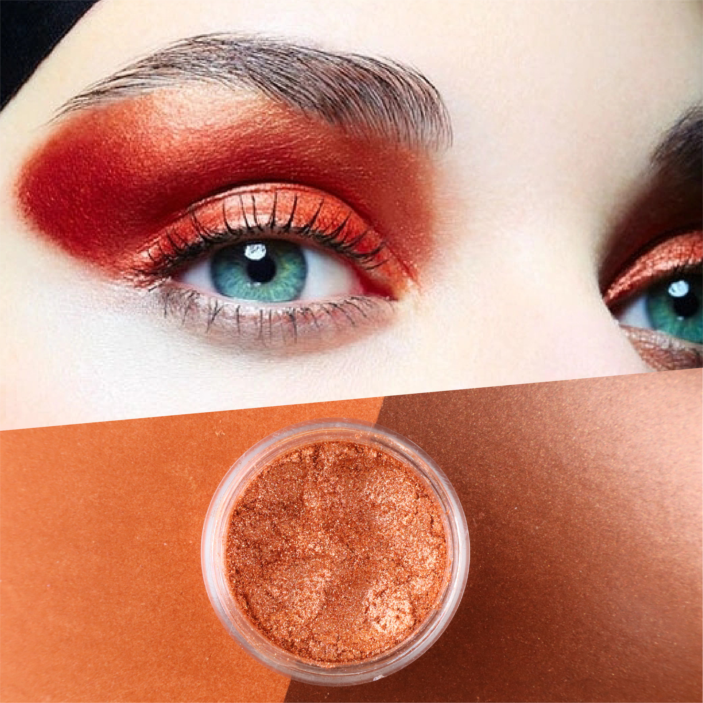 Naturalny metaliczny pigment perłowy