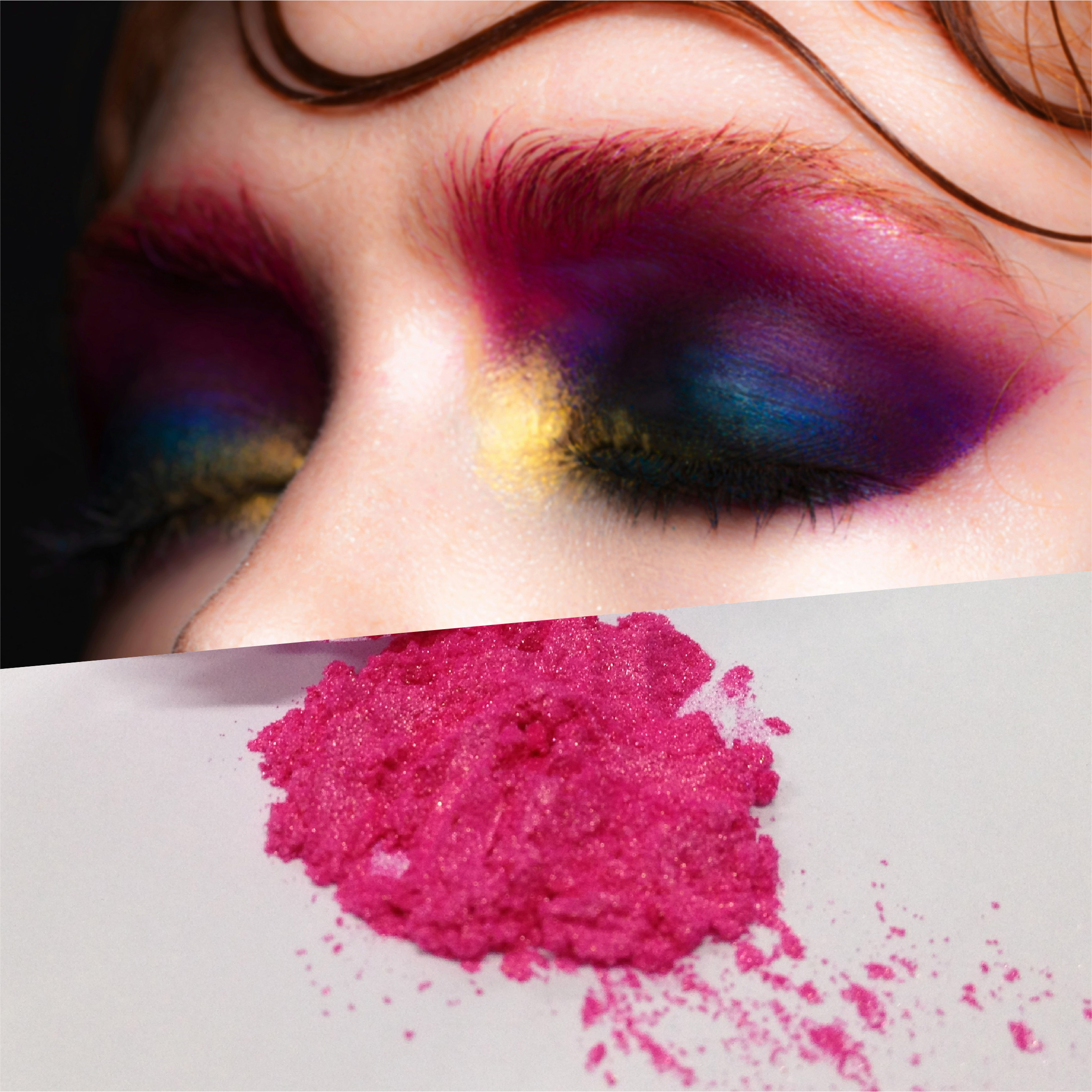 Konwencjonalny pigment pokryty kolorami